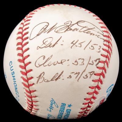 Autographed Baseball, Art Houtteman