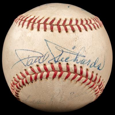 Autographed Baseball, Paul Richards