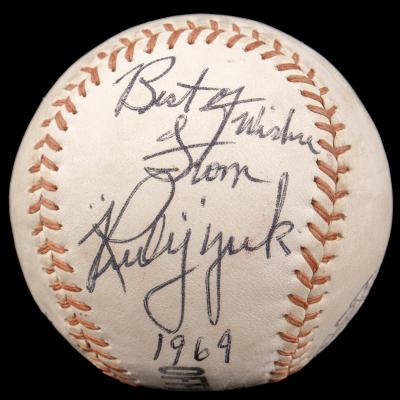 Autographed Baseball, Rudy York