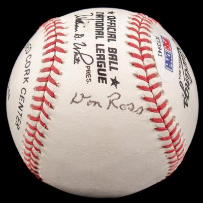 Autographed Baseball, Don Ross