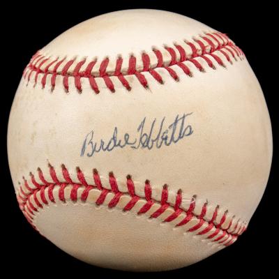 Autographed Baseball, Birdie Tebbetts