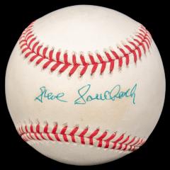 Autographed Baseball, Steve Souchock