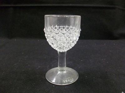 Wine Glass, Molded Glass (pr.)