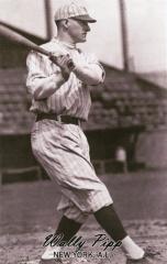 Postcard, Walter (Wally) Pipp