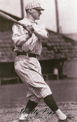 Postcard, Walter (Wally) Pipp