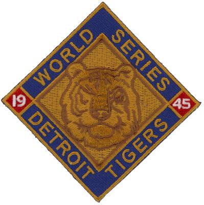 1945 World Series Patch