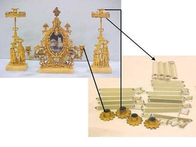 Girandole Mantle Set