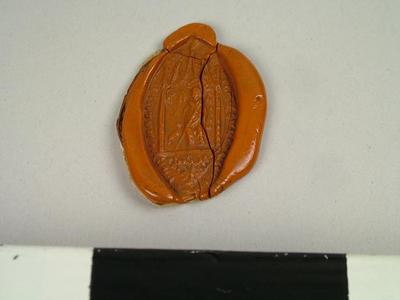 Seal, Impression Of The Seal Marked 'mr. Straker'