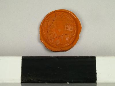 Seal, Impression Of The Seal Of The Funstall Family