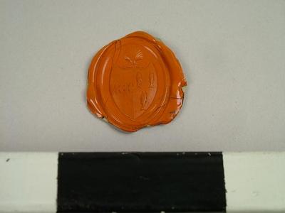 Seal, Impression Of The Seal Of The Dealtry And Ord.