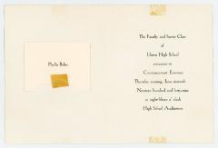 Commencement Invitation