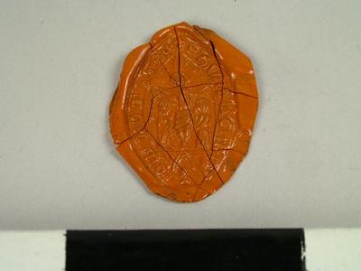 Seal, Impression Of The Seal Of A Mark 'edone I R'