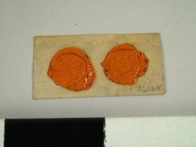 Seal, Impression Of The Seal Of The Cuthbert Watson At Sunderland