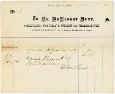 Probate Court Papers, Eliphalet H. Turner 
