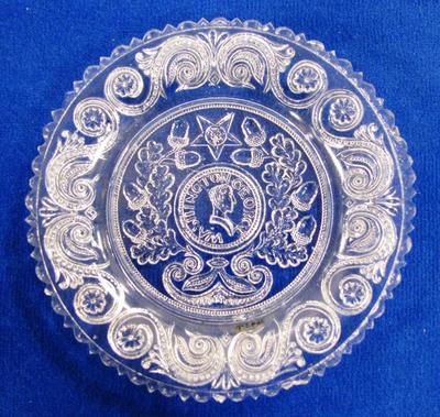 Cup Plate, George Washington