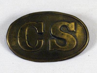 Belt Buckle, Confederate States Of America