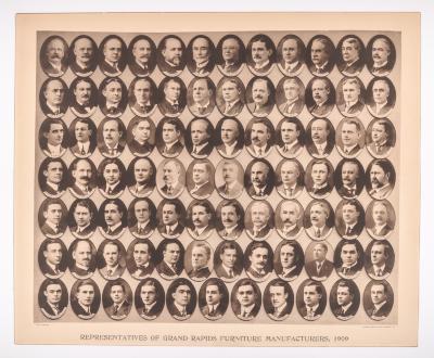 Photograph, Representatives of Grand Rapids Furniture Manufacturers, 1909