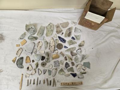 Salvage Artifacts, College Ave. Site