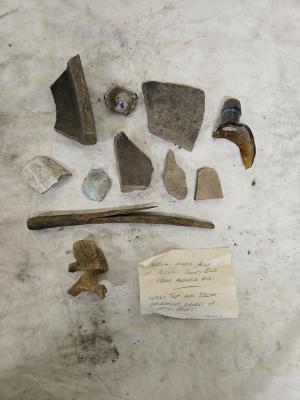 Salvage Artifacts, County Building Site