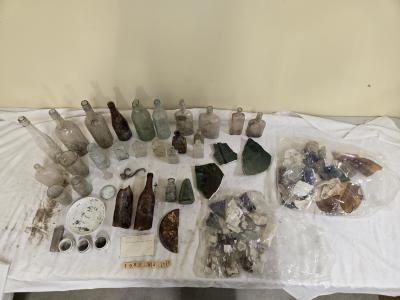 Salvage Artifacts, Michigan Hill Site