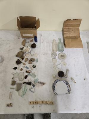 Salvage Artifacts, Michigan St. Hill Site