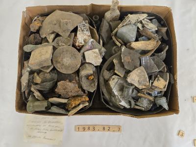 Salvage Artifacts, Michigan Hill Site