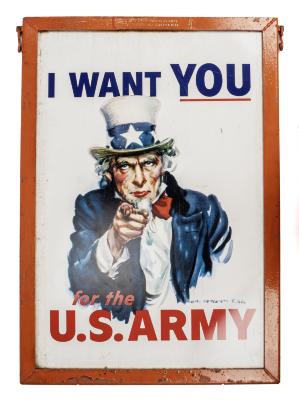 Recruiting, Uncle Sam, I Want You For The U.S. Army, World War I