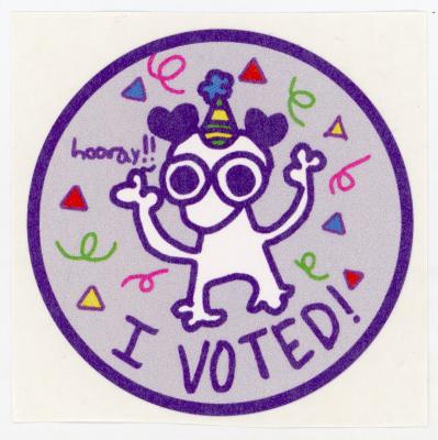 Sticker, I Voted