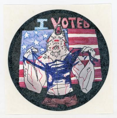 Sticker, I Voted
