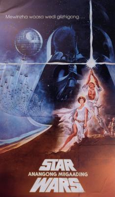 Poster, Anangong Miigaading (Star Wars: A New Hope)