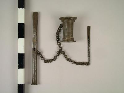 Mortar, Pestle And Scraper