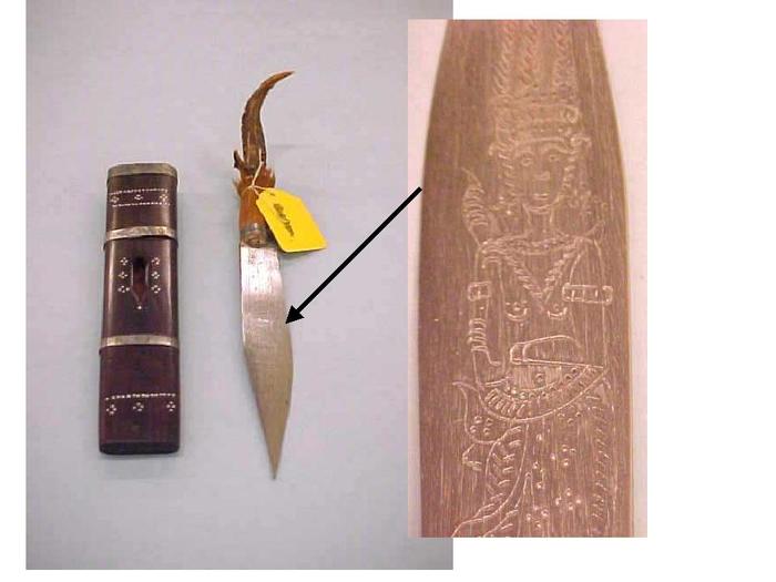 Cambodian Dagger And Sheath