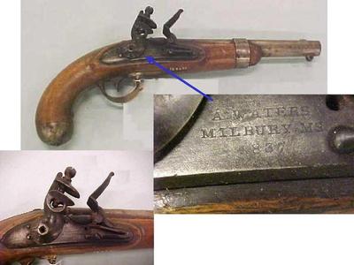 U. S. Military Flintlock Pistol, Cavalry Model 1837
