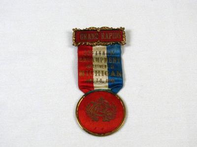 Medal, G.A.R. 22nd Annual Encampment
