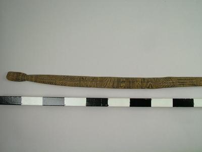 Spear, Incised