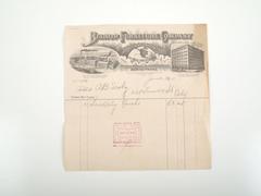 Receipt, Bishop Furniture Company