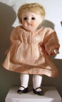 Small Jointed Bisque Doll