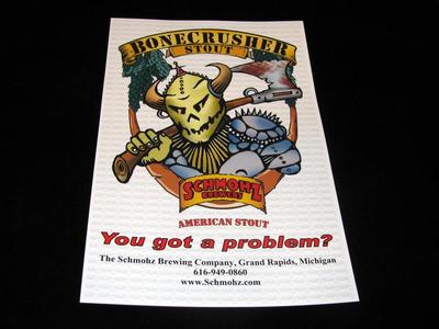 Poster, Bonecrusher Stout
