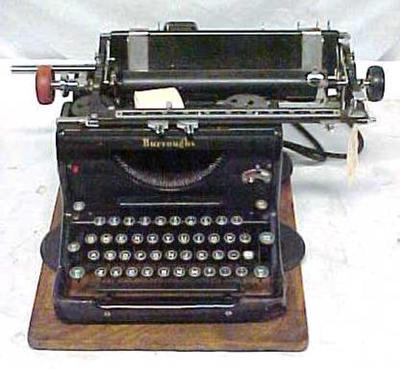 Burroughs Electric Carriage Typewriter