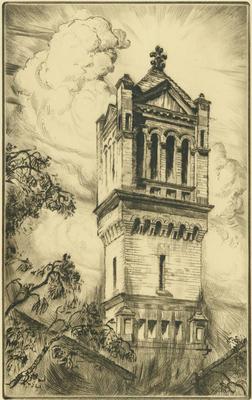 Print, 'Bell Tower (LaGrave Church) - State V (Final; Edition State)' (5 Of 5)