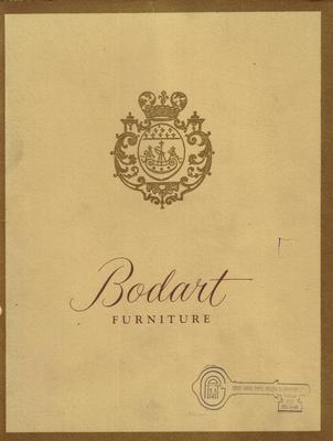 Trade Catalog, Bodart Furniture, Inc.