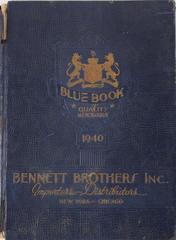 Trade Catalog Blue Book Of Quality Merchandise