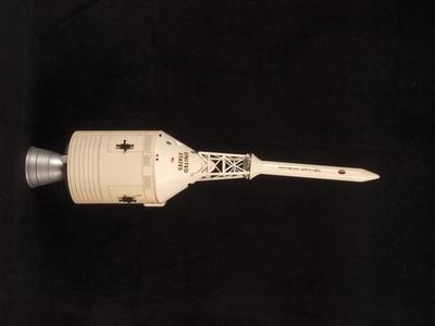 Model, Apollo Lunar Command And Service Module (with Base),  Roger B. Chaffee Archive Collection #6