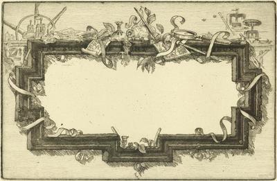 Print, 'Cartouche - State III (Final; Edition State)' (3 Of 3)