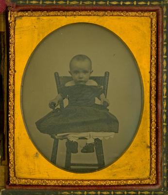Cased Photograph, Miss Simond's Sister