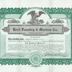 Stock Certificate, Reed Foundry And Machine Company