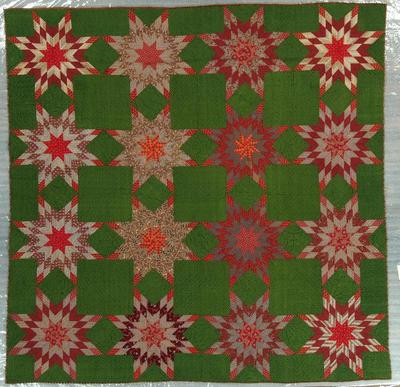 Pieced Quilt, Prairie Star
