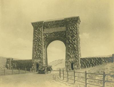 Photograph, Arch At Yellowstone National Park