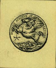 Print, 'american Academy Of Arts & Letters Medal - State Iii' (3  Of 4)