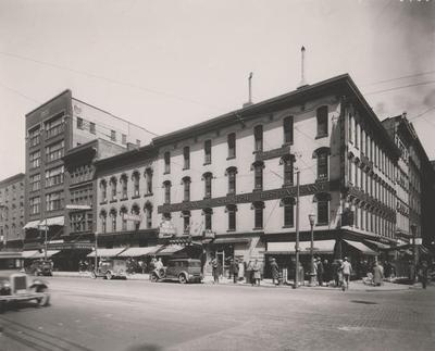 Photograph, NE corner of Monroe and Pearl